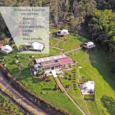 Guaia Terra Glamping Hotel Pacho Eksteriør billede