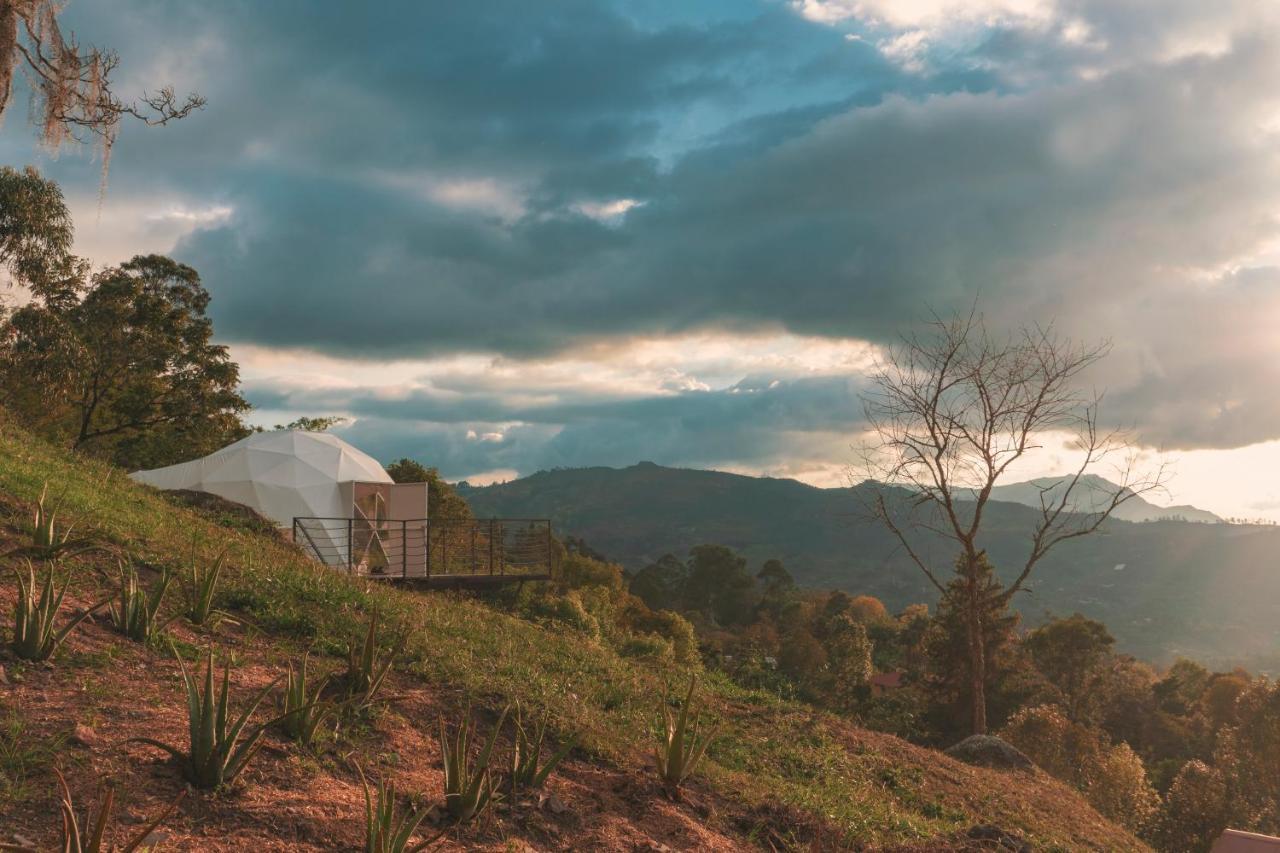 Guaia Terra Glamping Hotel Pacho Eksteriør billede