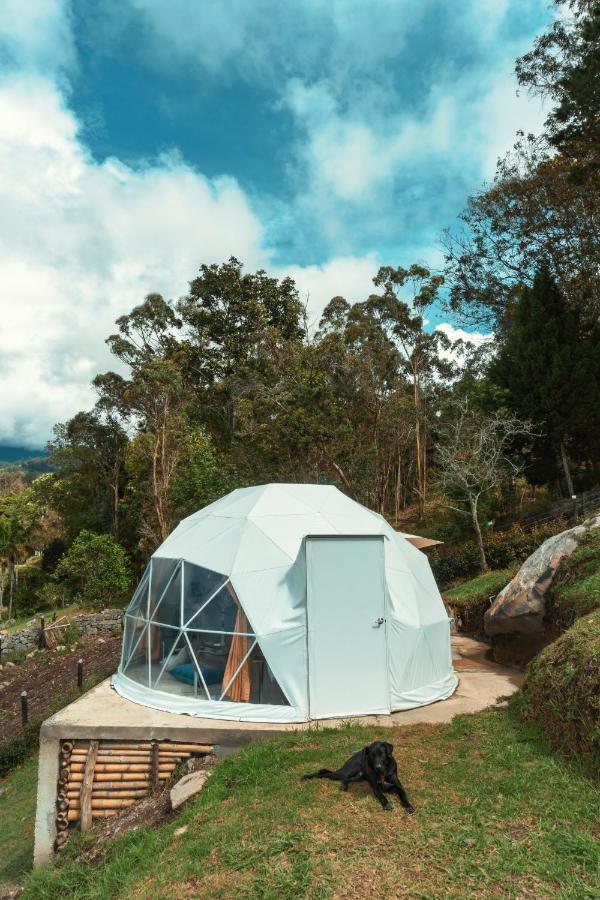 Guaia Terra Glamping Hotel Pacho Eksteriør billede